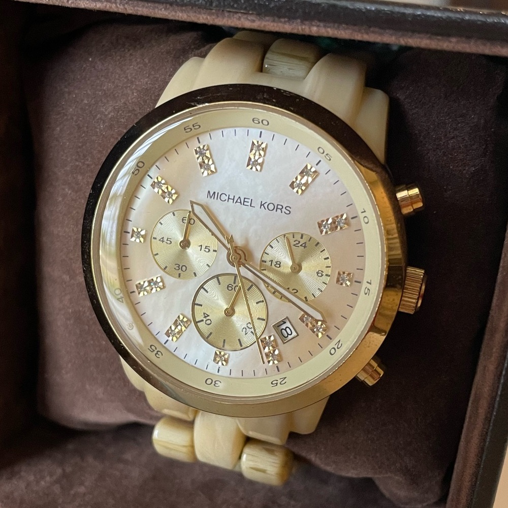 Michael Kors Watch, Three-Eye Multifunction VX3J